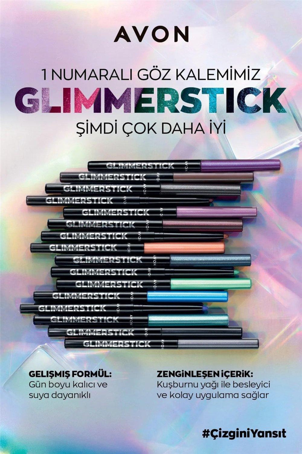 Glimmerstick Asansörlü Göz Kalemi - Bronze