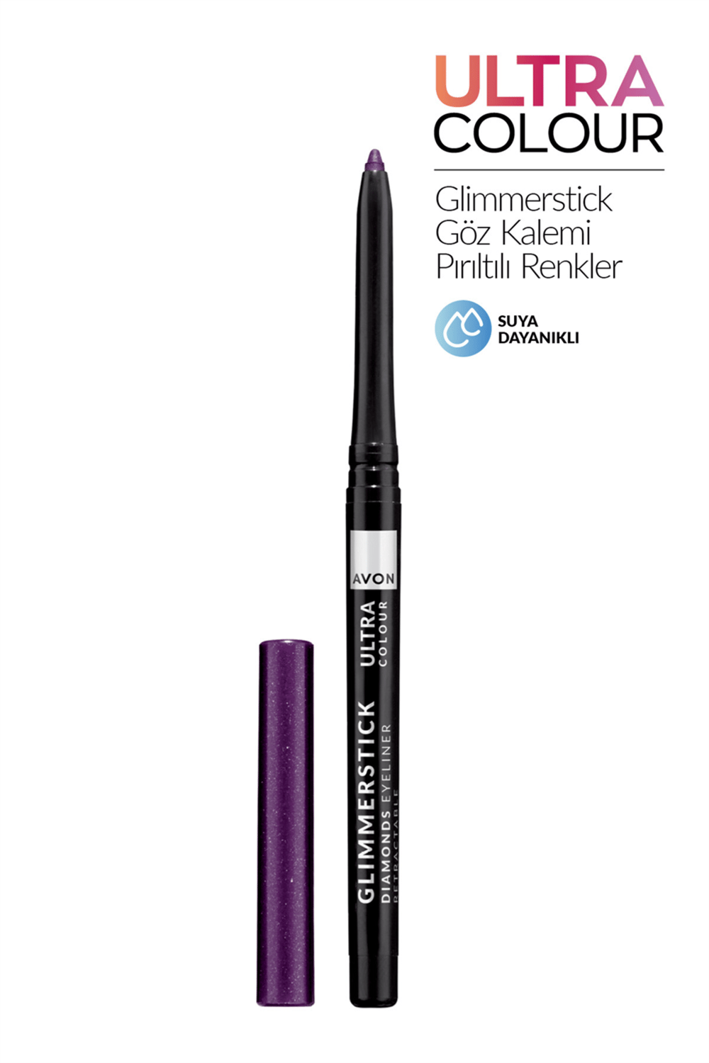 Glimmerstick Asansörlü Pırıltılı Göz Kalemi - Amethyst