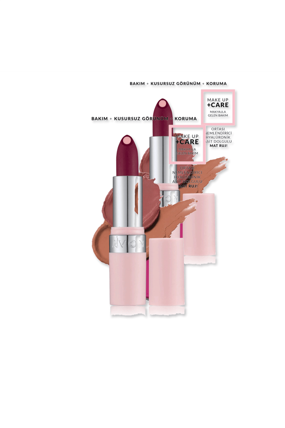 Hydramatic Mat Ruj Plum İkili Set