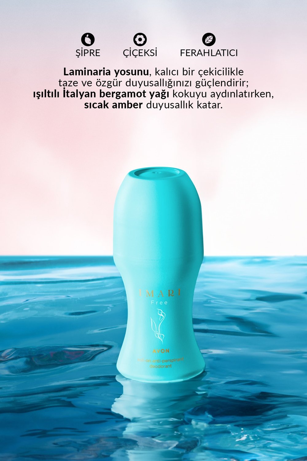 Imari Free Roll-On Antiperspirant Deodorant 50ml