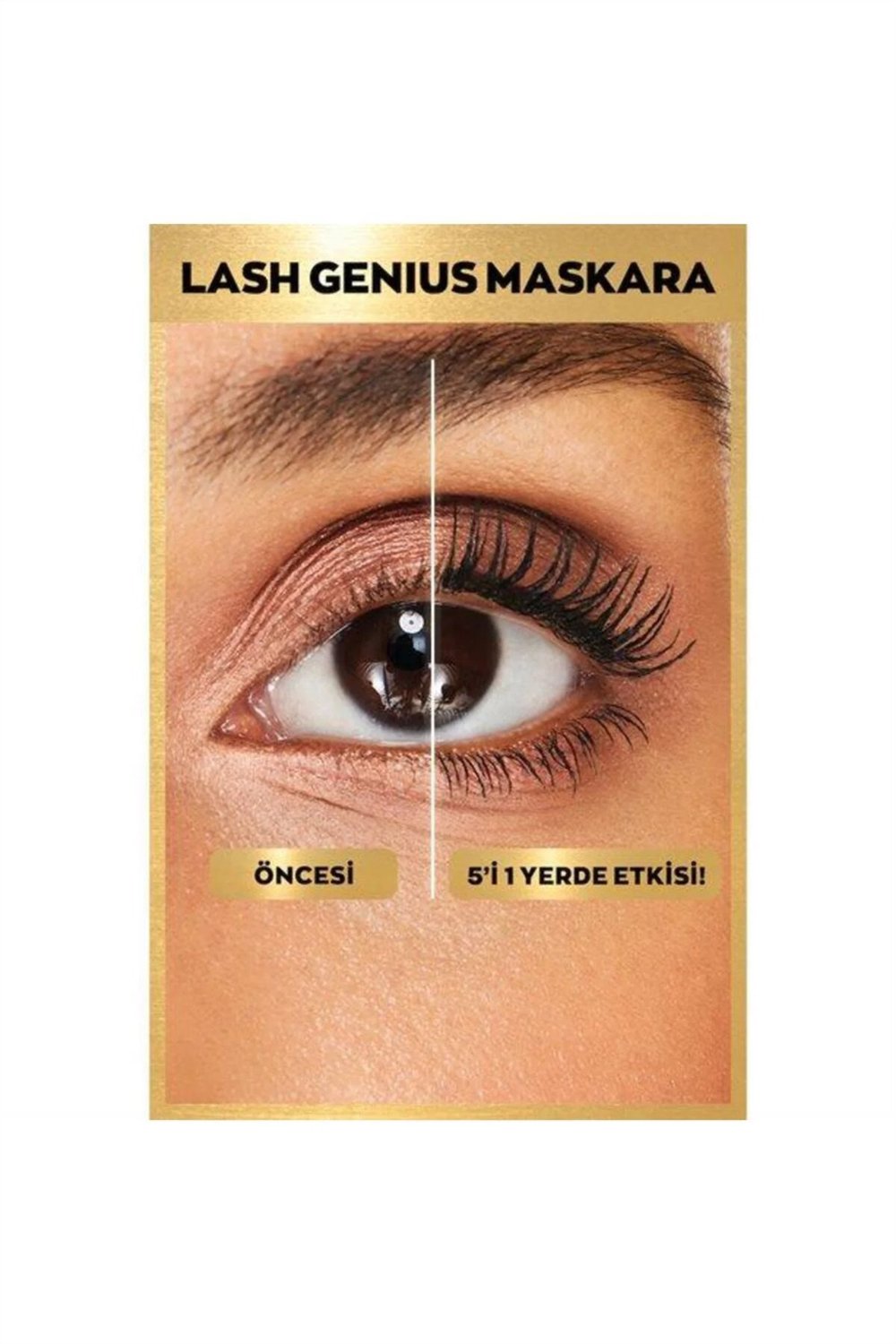 Lash Genius Maskara 10 ml - Brown Black