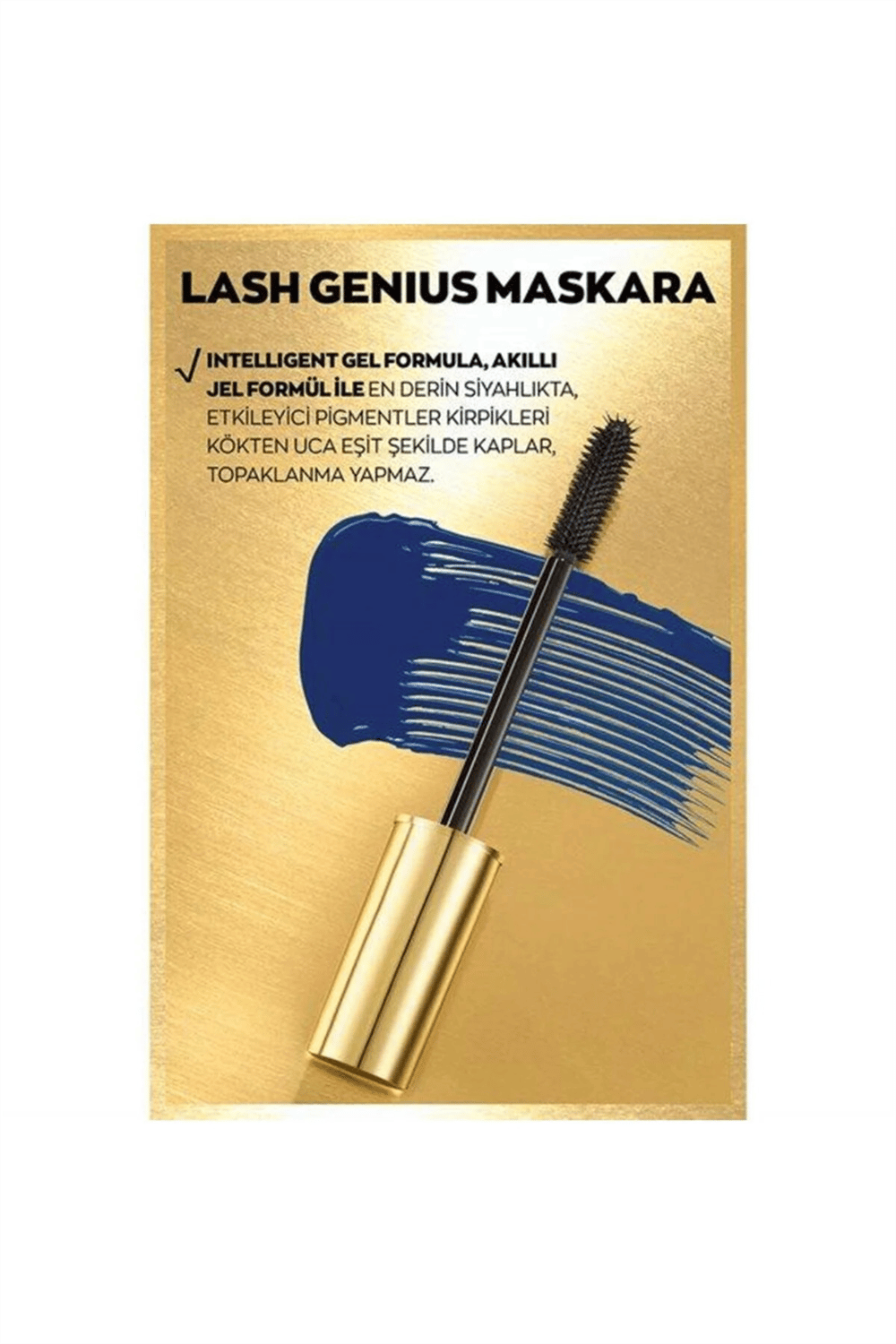 Lash Genius Maskara 10 ml - Brown Black