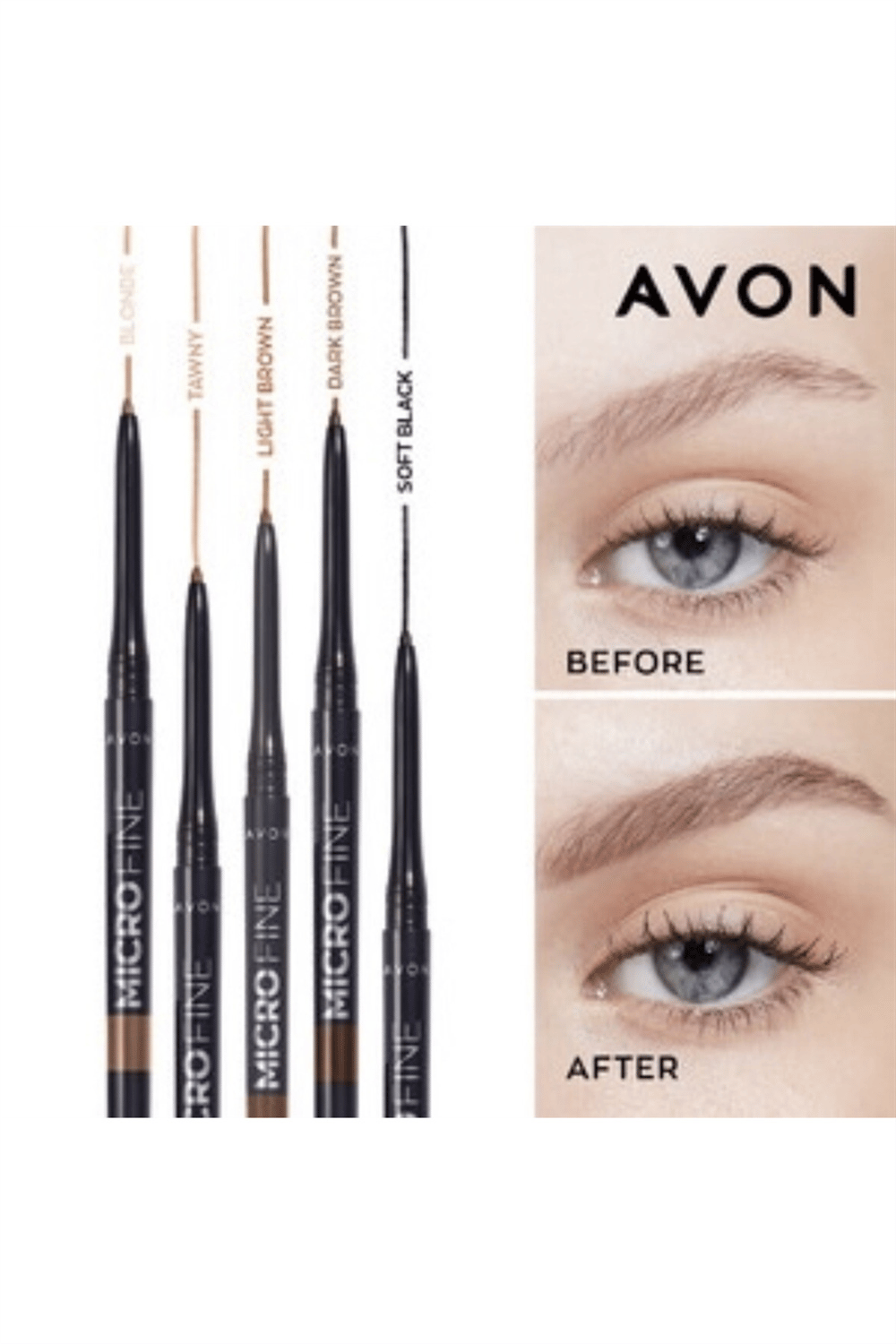 Micro Fine Brow Pencil Soft Black