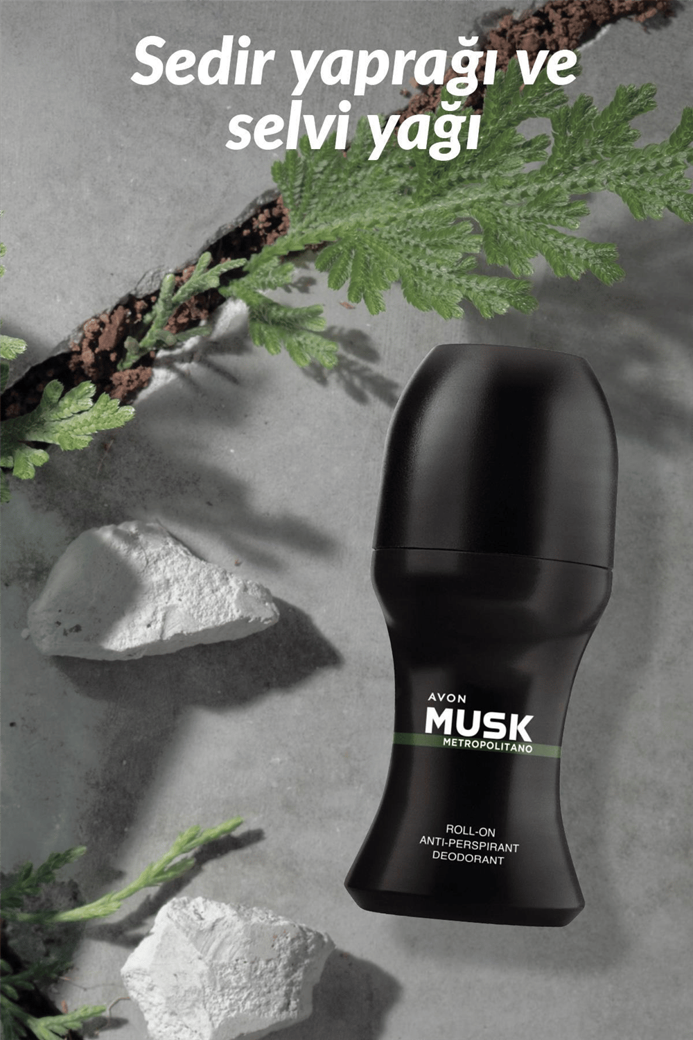 Musk Metropolitano Roll On Deodorant - 50ml