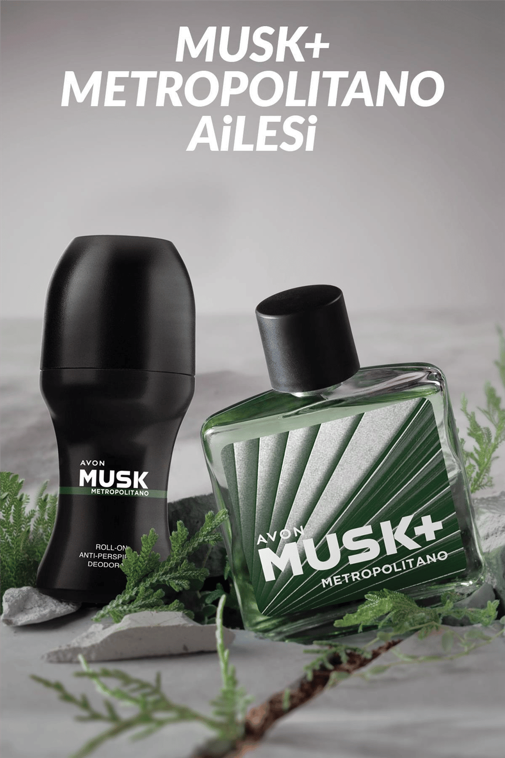 Musk Metropolitano Roll On Deodorant - 50ml