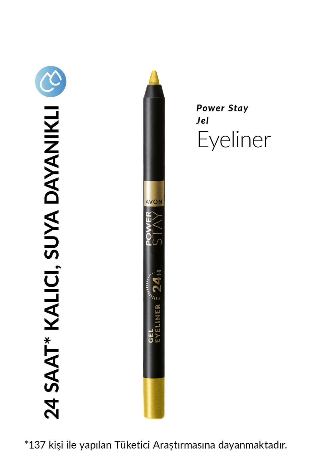 Power Stay Jel Eyeliner - Pure Gold