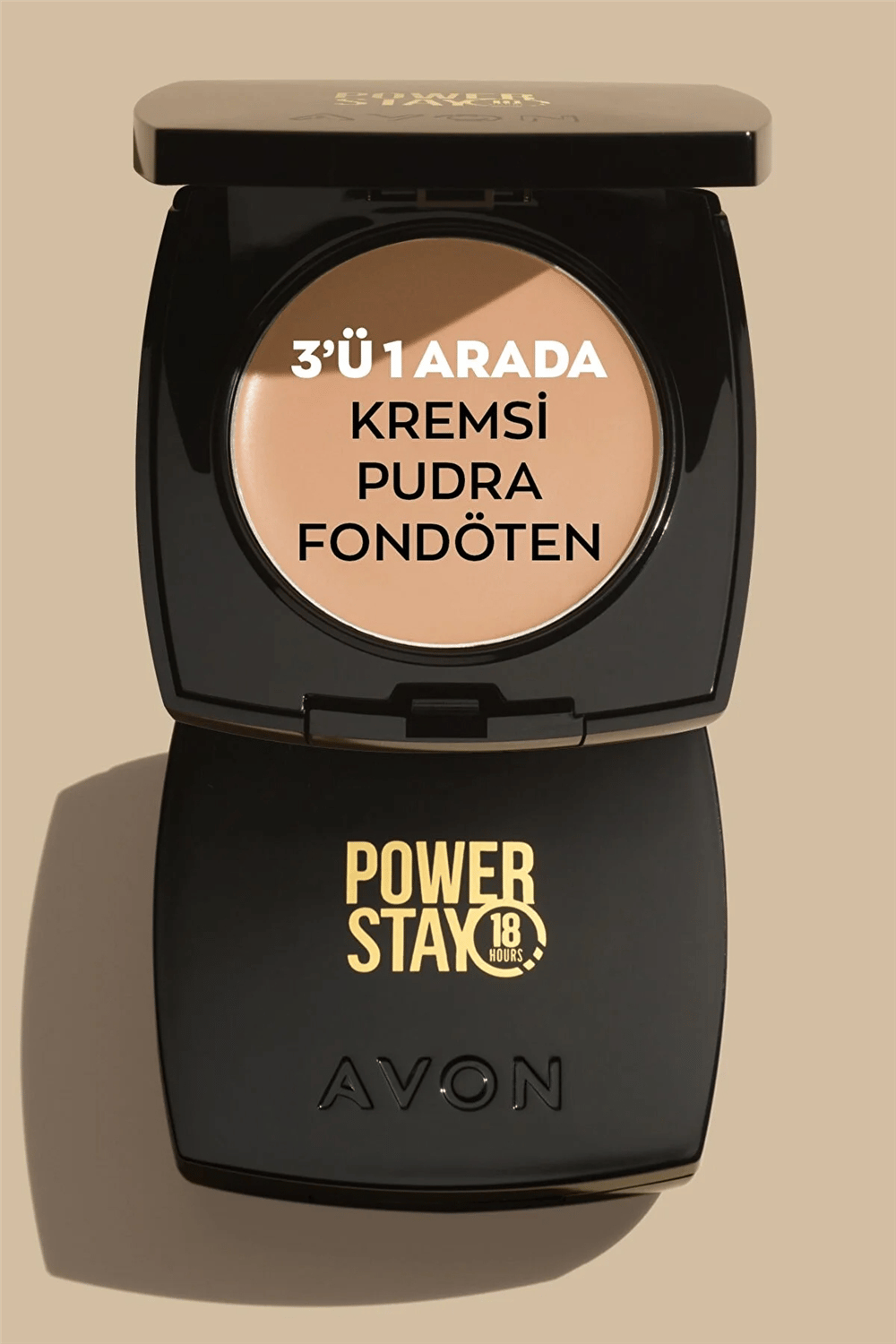 Power Stay Kremsi Pudra Fondöten - 320G Sun Beige