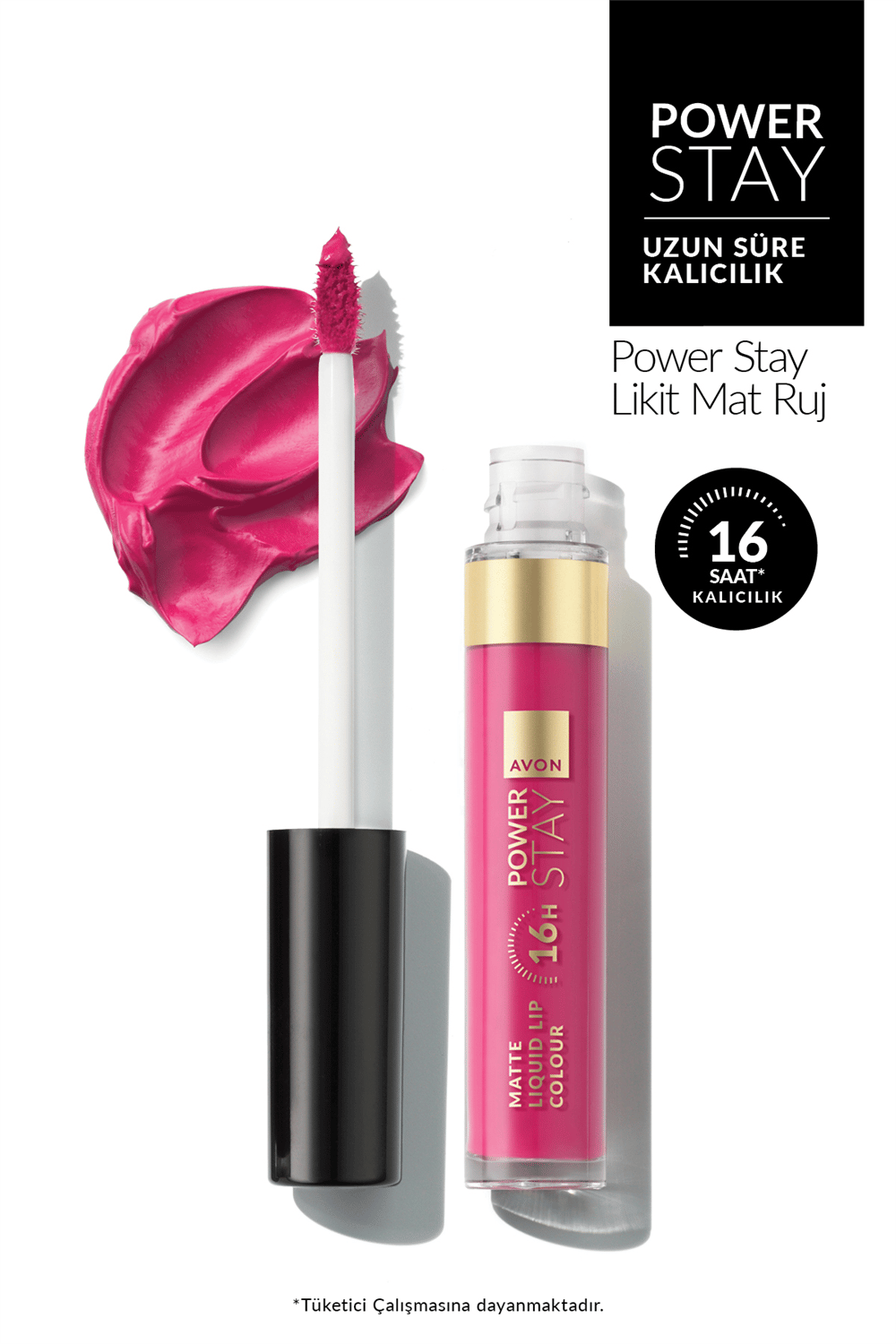 Power Stay Likit Ruj 6ml - Fail Proof Fushia
