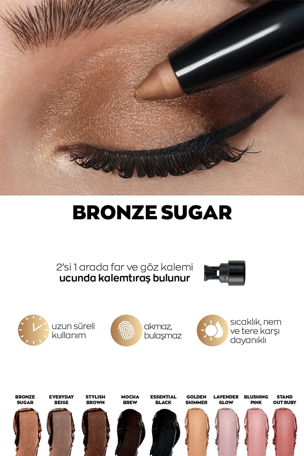 Power Stay Stik Göz Farı - Bronze Sugar