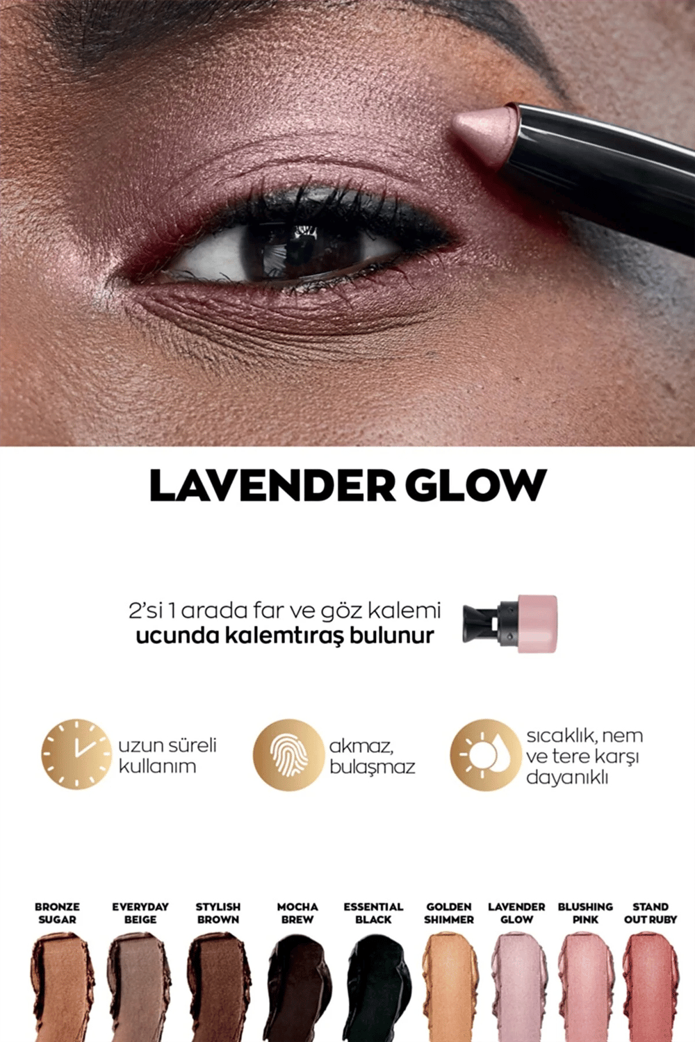 Power Stay Stik Göz Farı - Lavender Glow