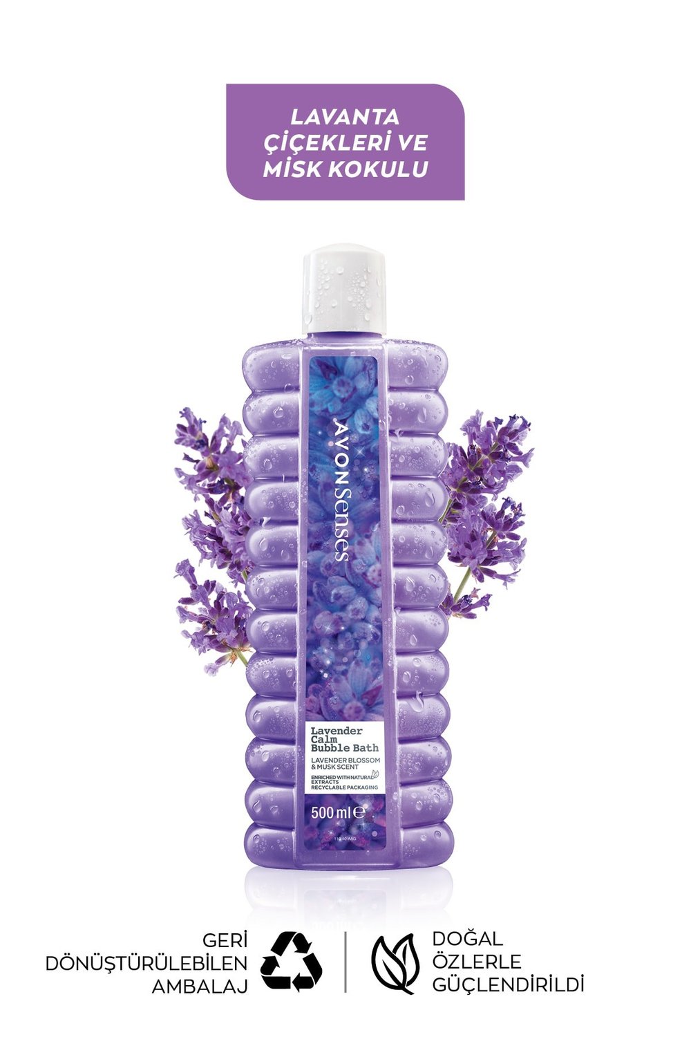Senses Lavender Calm Banyo Köpüğü - 500ml