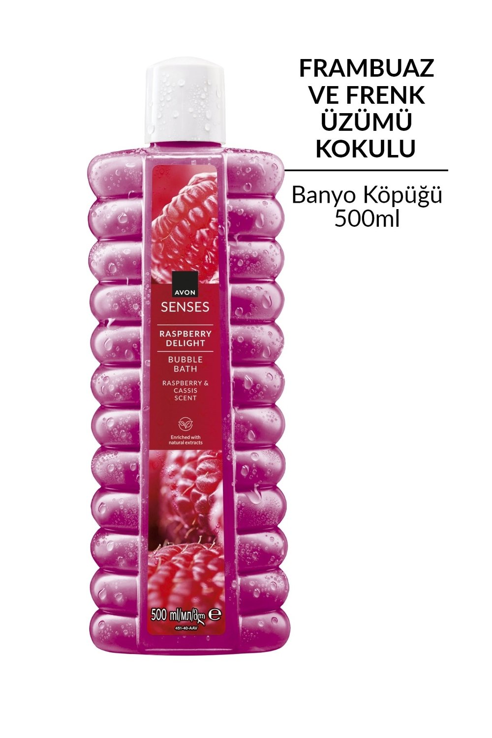 Senses Raspberry Delight Banyo Köpüğü - 500ml