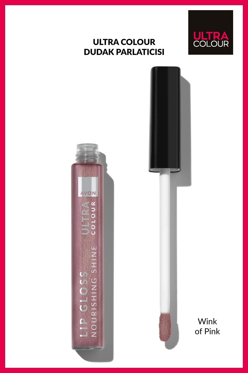 Ultra Colour Dudak Parlatıcı 7ml - Wink Of Pink