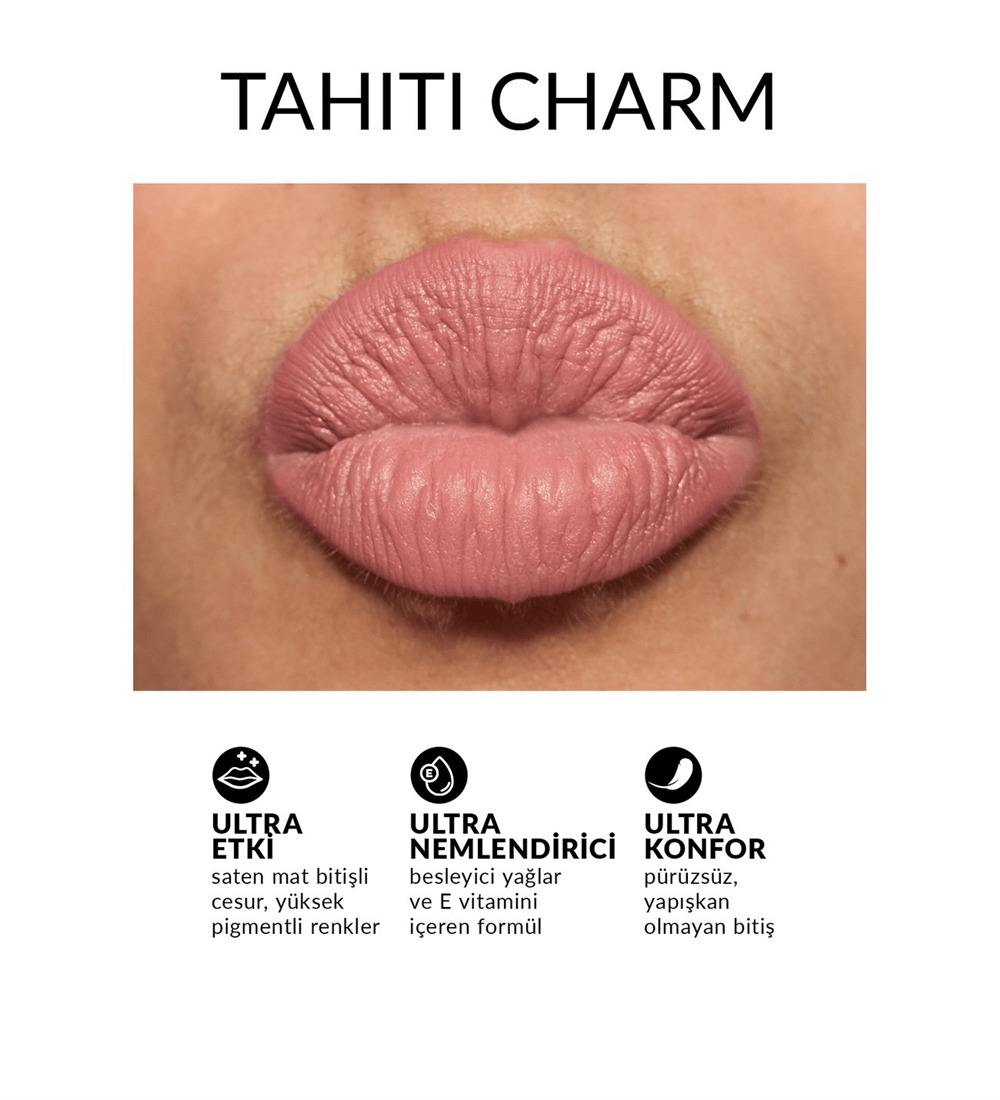 Ultra Colour Likit Mat Ruj - Tahiti Charm