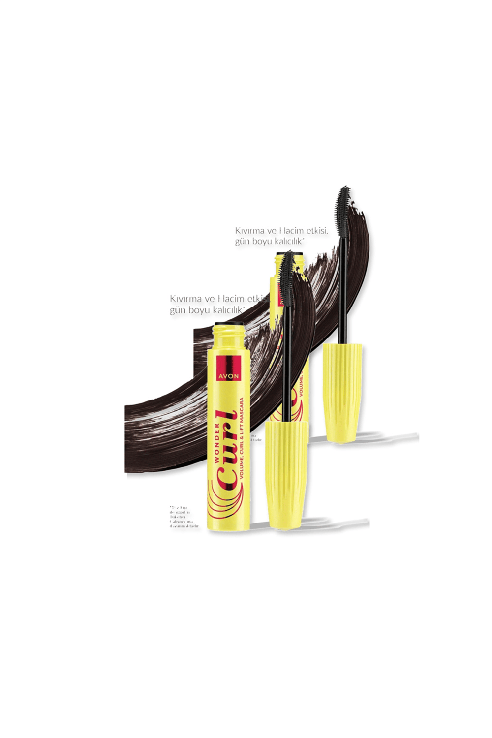Wondercurl Volume Curl & Lift Maskara - Brown Black İkili Set