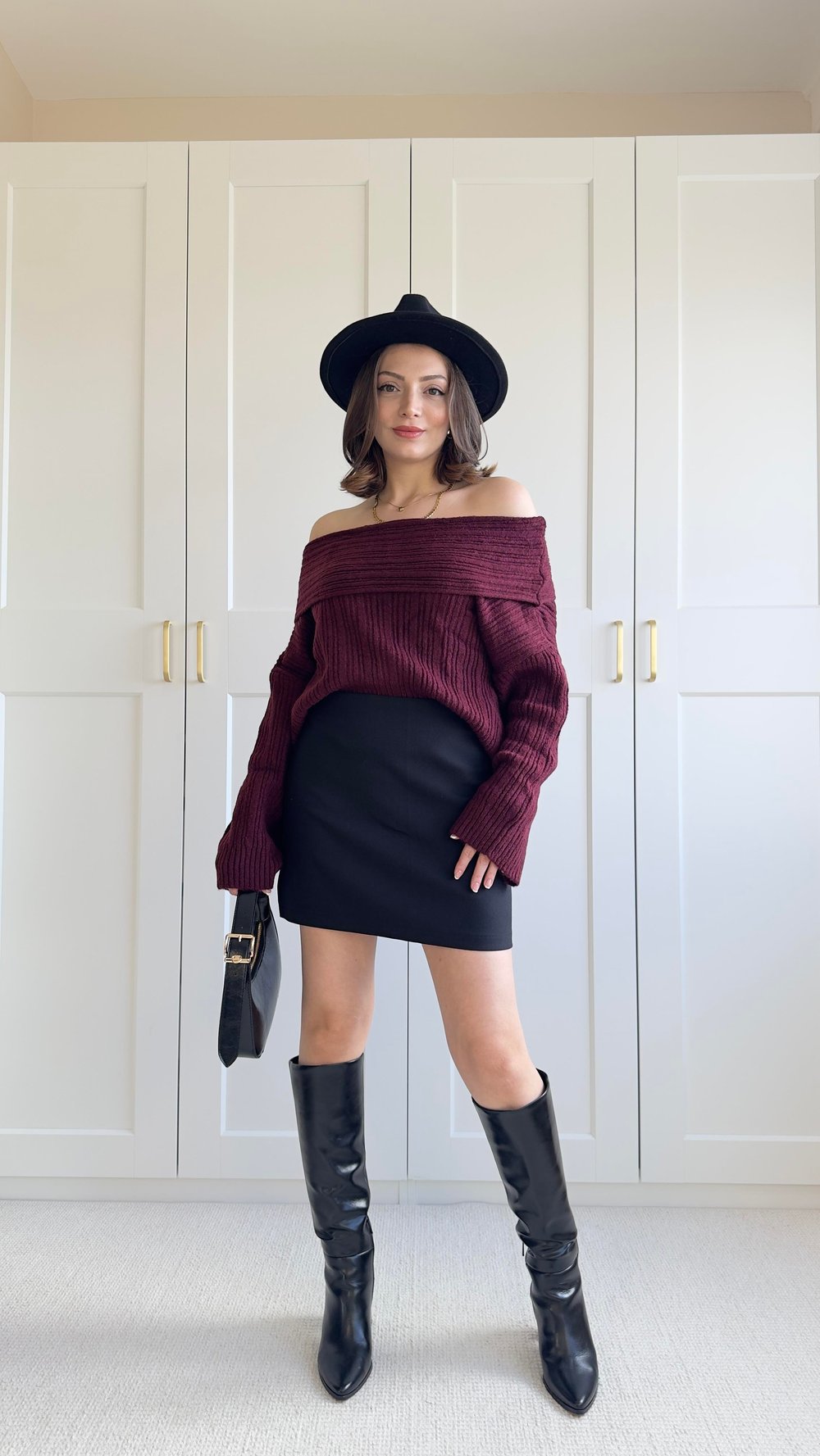 BORDO MADONNA YAKA KAZAK
