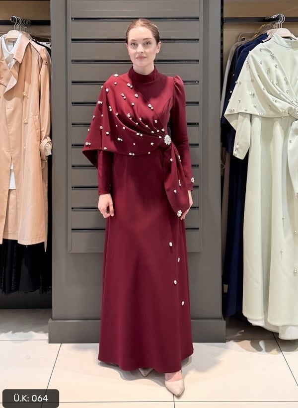 NİLDA ABİYE BORDO