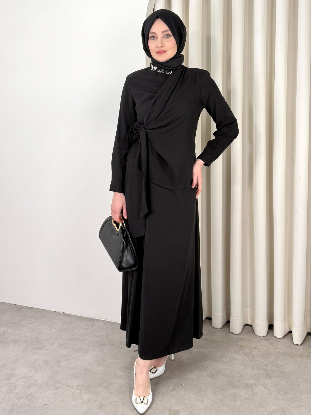 ELSA ELBİSE SİYAH