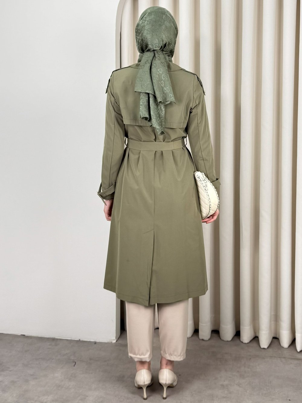 ESİLA TRENCH HAKİ