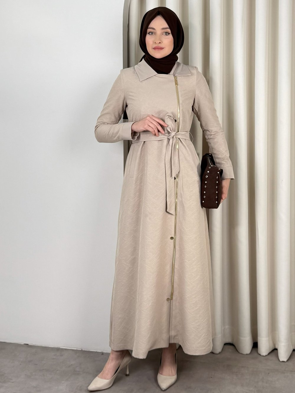 LİSA TRENCH BEJ