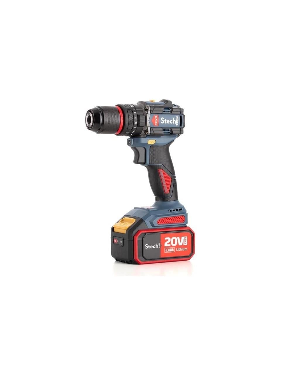 Stech SX22 2x4Ah Akülü Darbeli Matkap