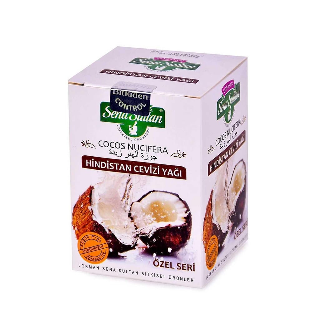 Doğal Soğuk Sıkım Hindistan Cevizi Yağı 20 ML