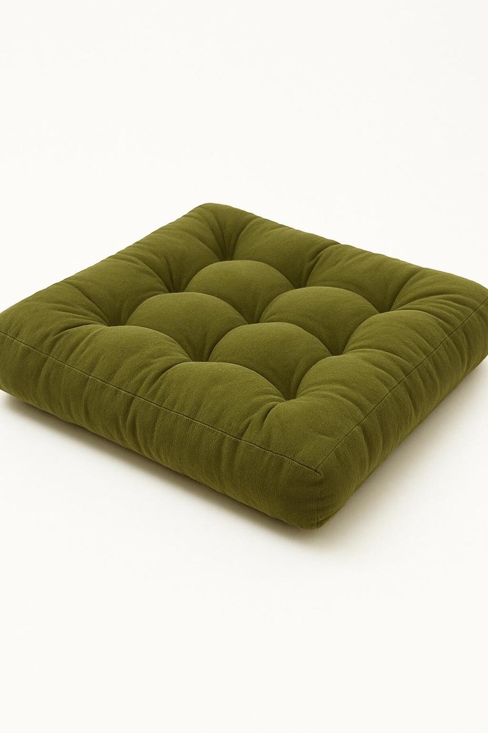Kadife Döşemelik Kumaştan Yer Pufu | Sandalye Minderi | Yer Minderi 60x60 cm
