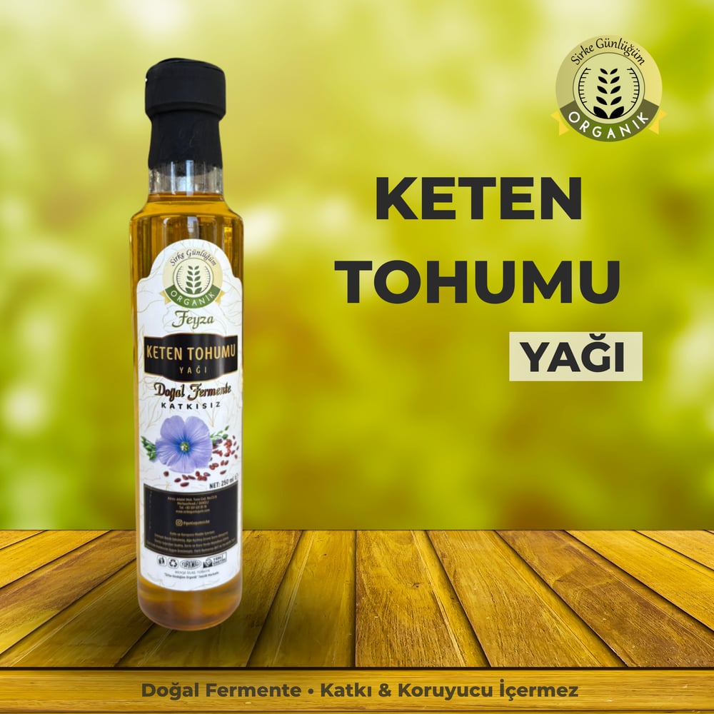 Keten Tohumu Yağı