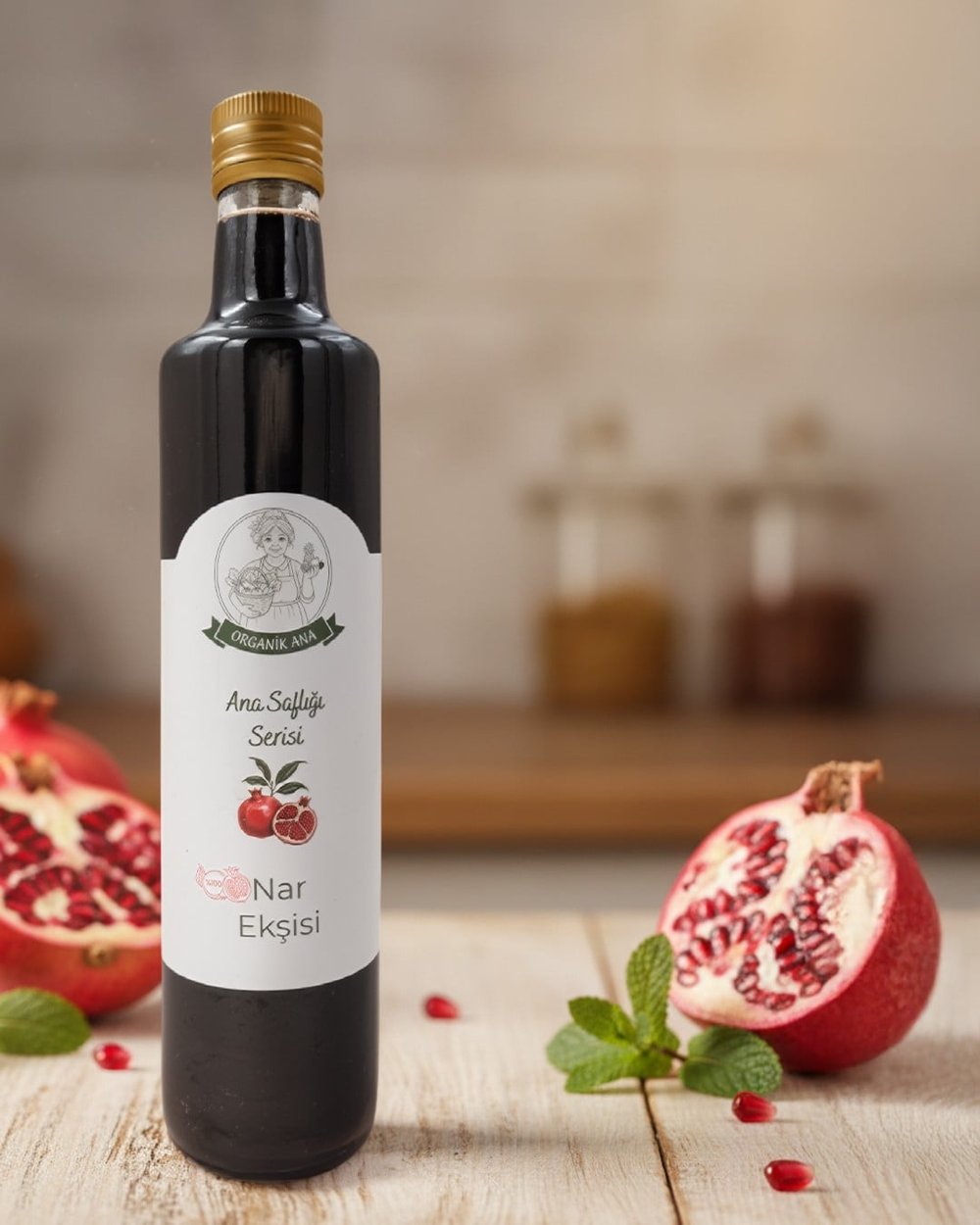 Organik Ana Nar Ekşisi 500 ml
