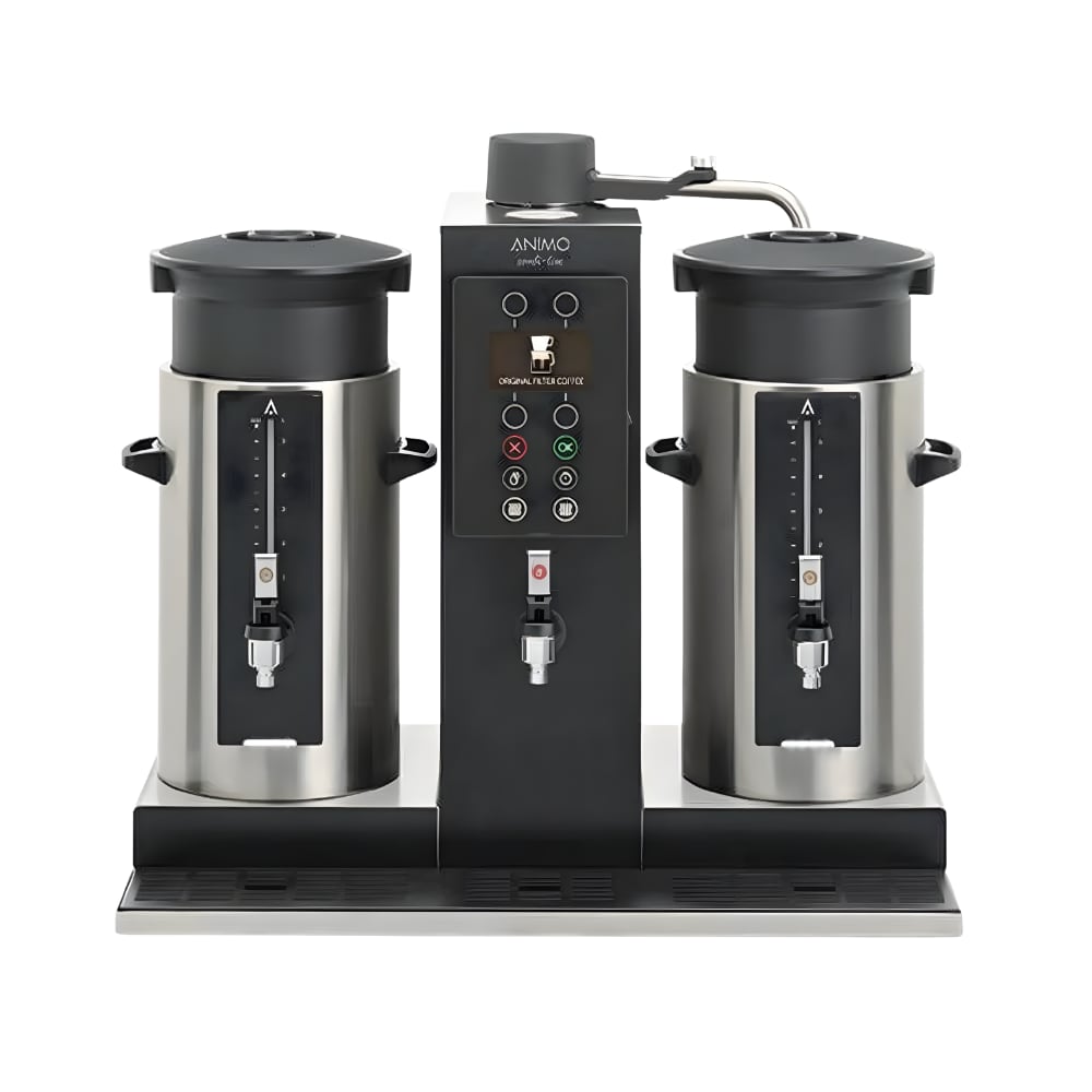 Animo 1005402 ComBi-Line CB 2x10 W Sıcak Su Çıkışlı Filtre Kahve Makinesi