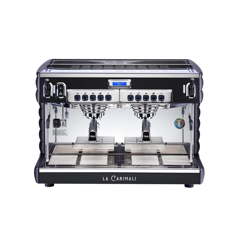 Carimali Bubble 2 Gruplu High Siyah Yarı Otomatik Espresso Makinesi
