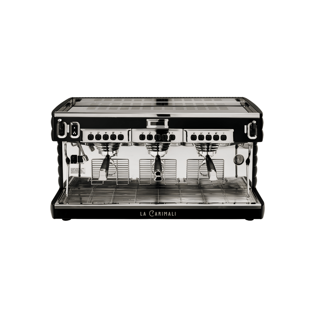 Carimali Bubble 3 Gruplu High Siyah Yarı Otomatik Espresso Makinesi