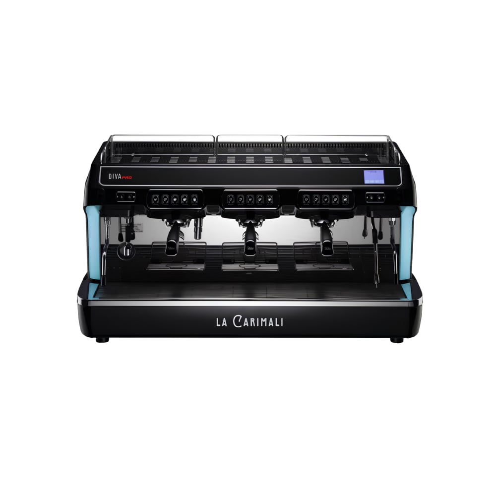 Carimali DivaPro 3 Gruplu High Siyah Yarı Otomatik Espresso Makinesi