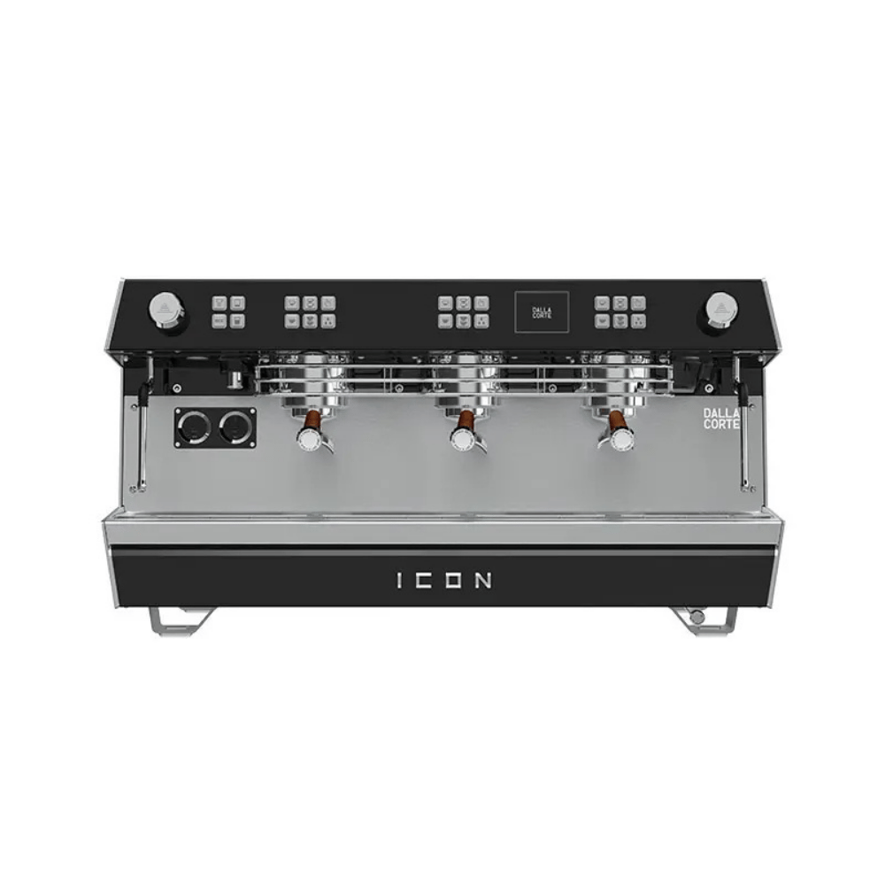 Dalla Corte Icon HV 3 Grup Tall Cup Espresso Makinesi | Multi-Boiler, Seri Kablo ile Değirmen İletişimi, Volumetrik Dozaj, v+ ±0.1°C