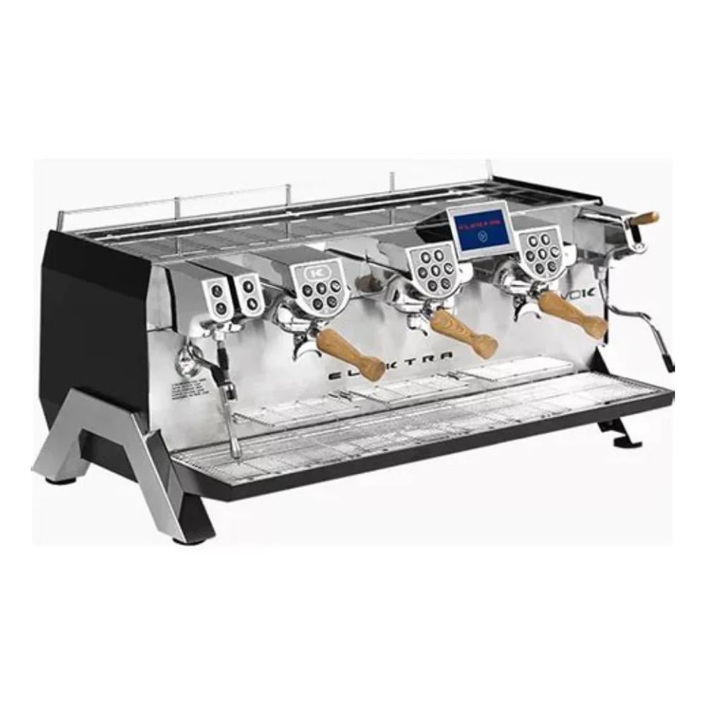 Elektra Evok 3 Gruplu High Mat Siyah Yarı Otomatik Espresso Makinesi