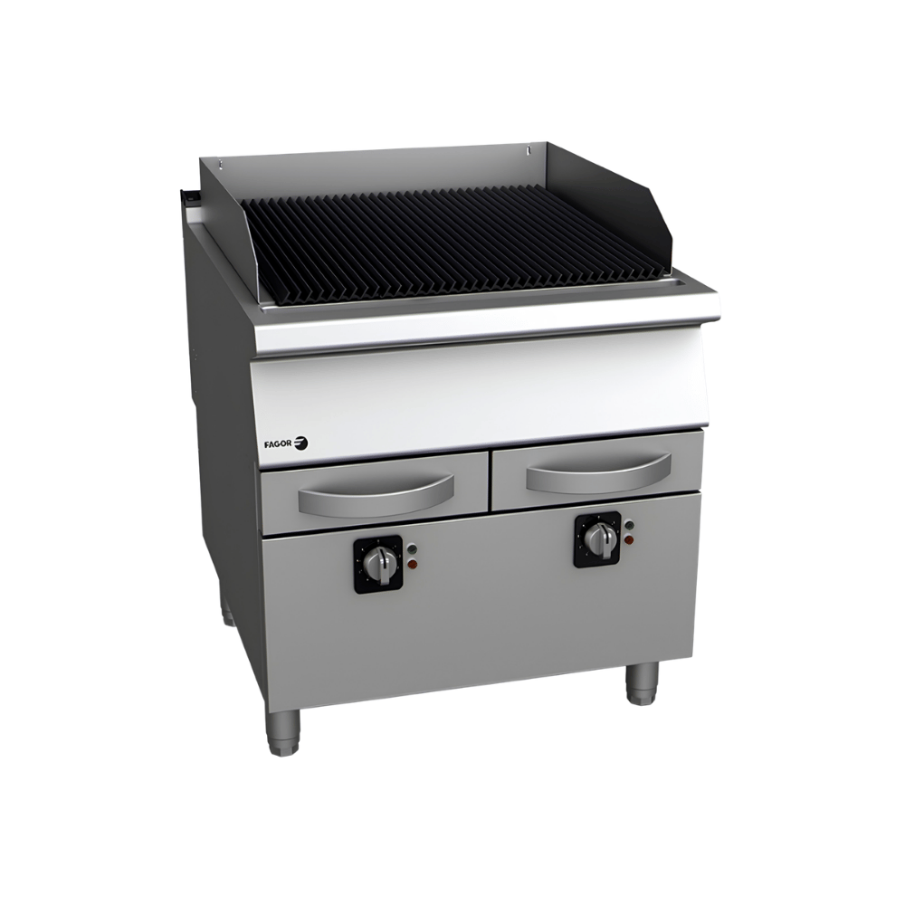 Fagor B-E9101 Elektrikli Döküm Endüstriyel Izgara 800x930x850 mm