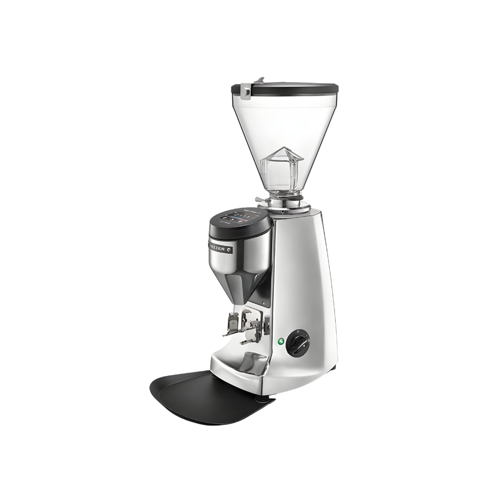 Mazzer Super Jolly V Up Electronic Parlak Alüminyum Espresso Değirmeni