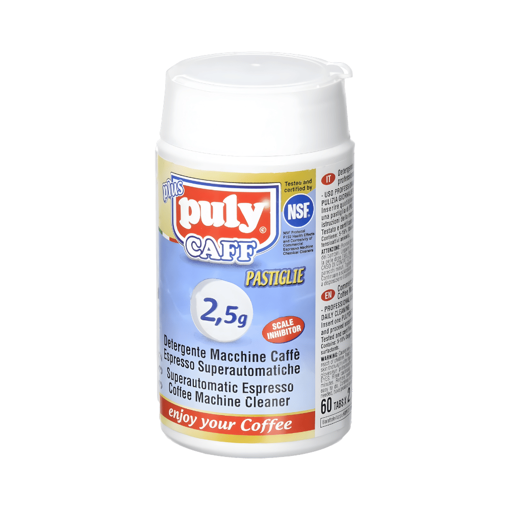Puly Caff Pastiglie 60 x 2,5 g Tablet Espresso Makinesi Temizlik Deterjanı
