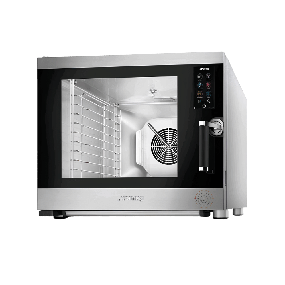 Smeg P045LSE 5 Tepsili Enjeksiyonlu Kombi Fırın