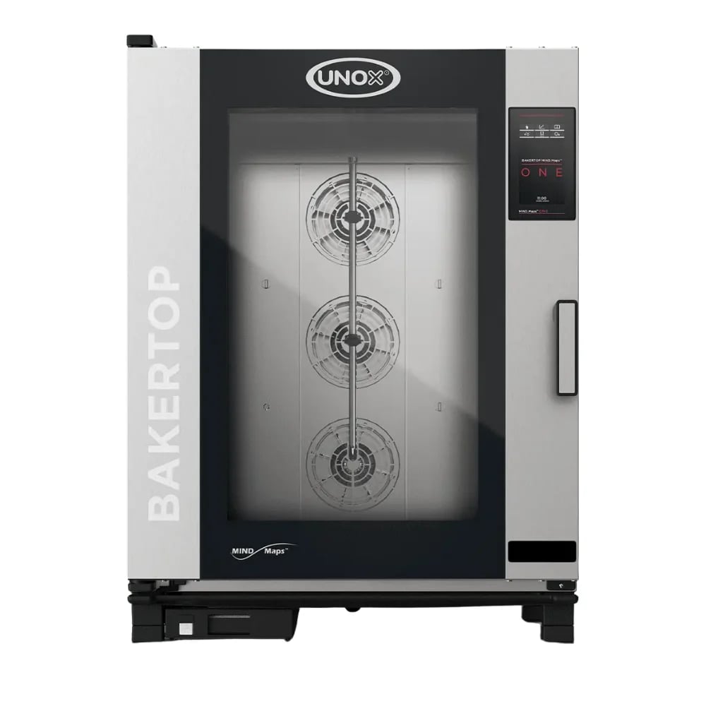 Unox XEBC-10EU-E1RM BakerTop ONE 10 Tepsili 600 × 400 Kombi Elektrikli Patiseri Fırını