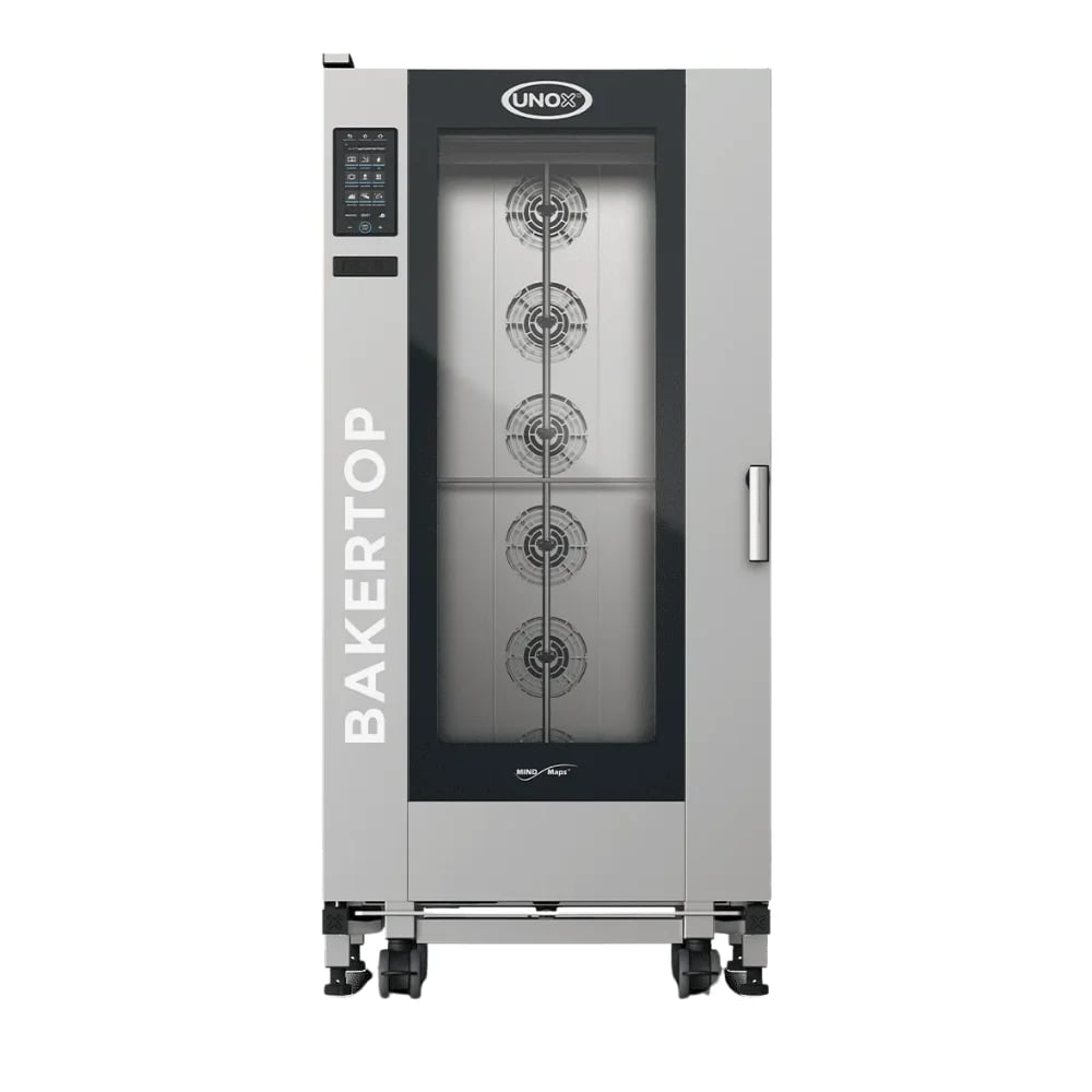 Unox XEBL-16EU-YPRS BakerTop PLUS 16 Tepsili 600 × 400 Kombi Elektrikli Patiseri Fırını