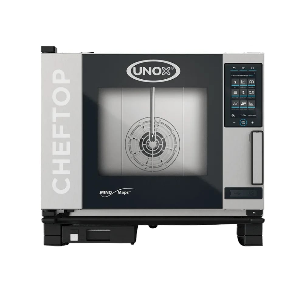 Unox XEVC-0511-GPRM ChefTop PLUS 5 GN 1/1 Kombi Gazlı Fırın