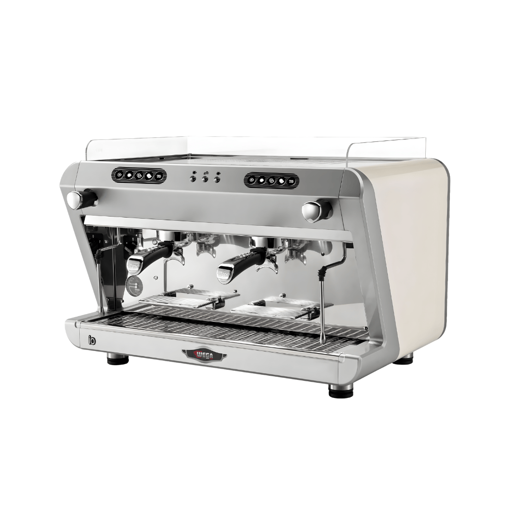 Wega IO EVD2 – 2 Gruplu Espresso Kahve Makinesi (Raised Groups 82–122 mm, Şebeke Bağlantılı)