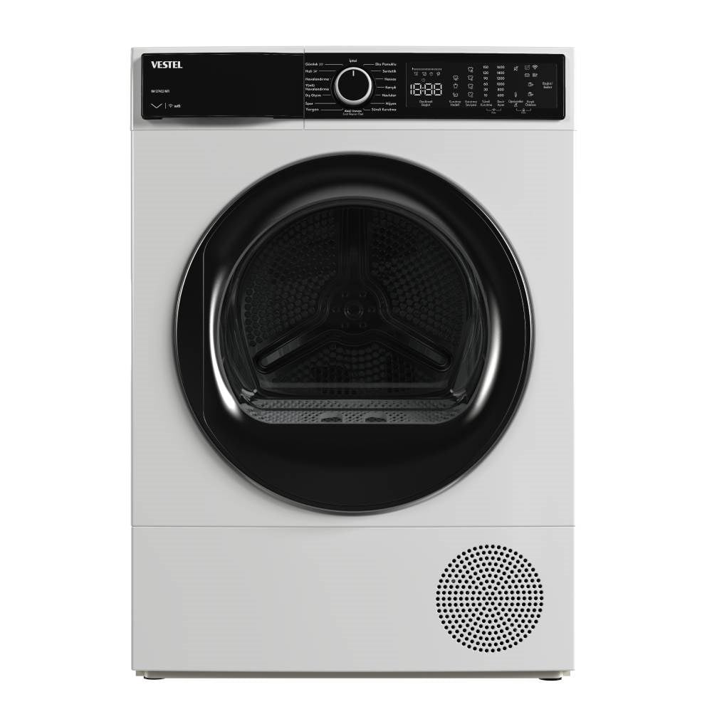 Vestel KM 127402 WIFI 12 Kg Kurutma Makinesi
