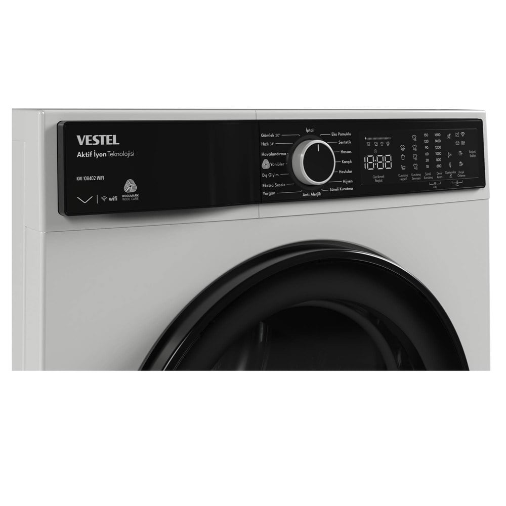 Vestel KMI 108402 WIFI 10 Kg Kurutma Makinesi