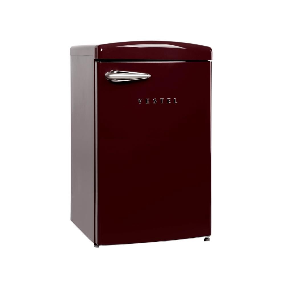 Vestel RETRO SB14411 Bordo 122 Lt Statik Buzdolabı
