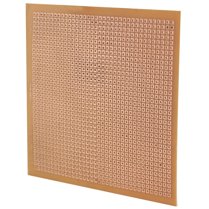 10x10 cm Delikli Tek Yüzlü Bakır Plaket -2183