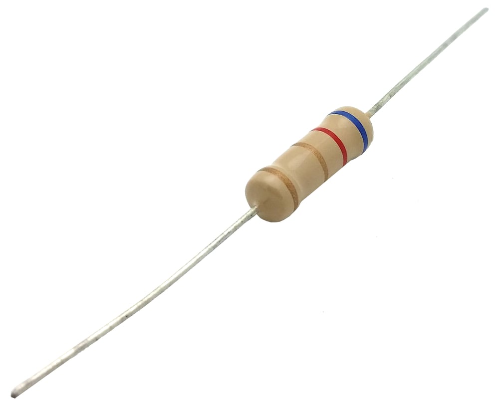 15 Mega Ohm 1/4 Watt Direnç - 5 Li Paket Halinde