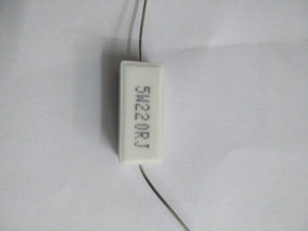 220 Ohm 5 Watt Taş Direnç