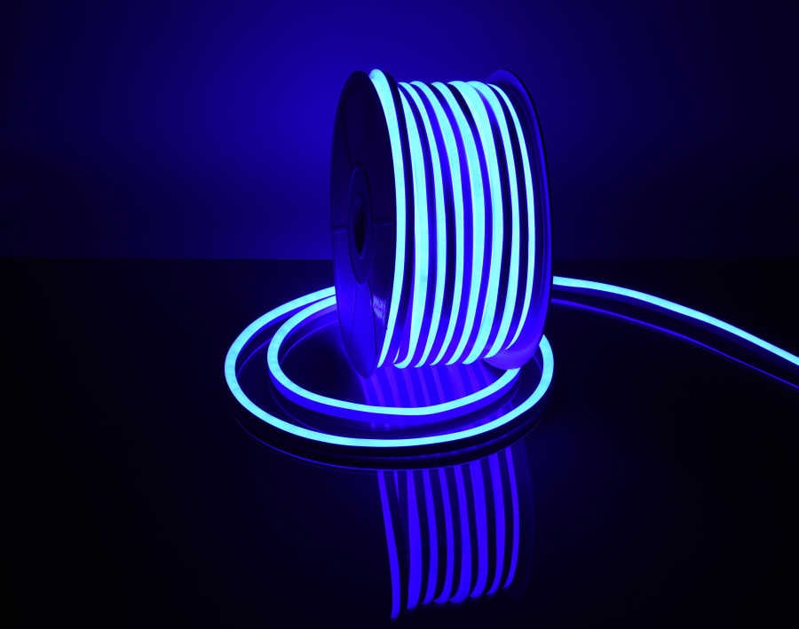 220 Volt Mavi Neon led - Metre